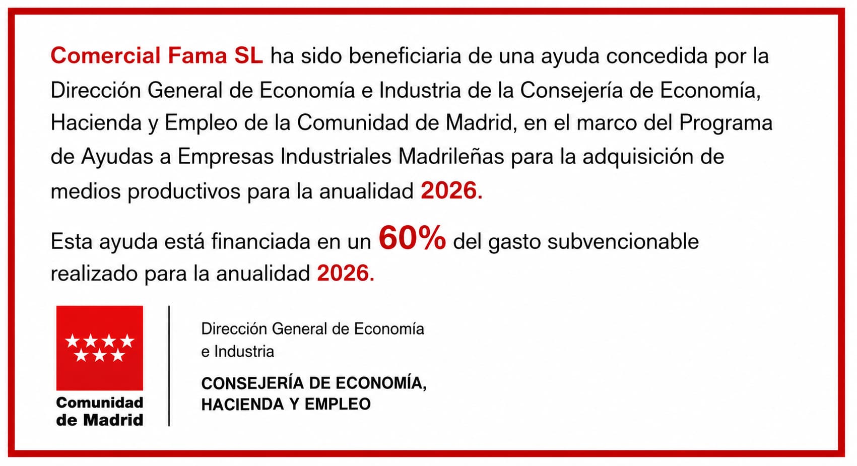 Subvencion