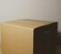 Caja de cartón marrón de cartón ondulado